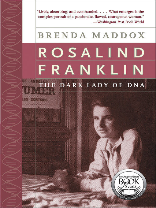 Title details for Rosalind Franklin by Brenda Maddox - Wait list